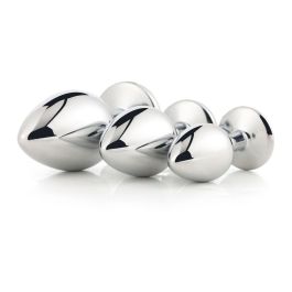 Plug Anal Dream Toys Gleaming Love Plateado Plug Anal Dream Toys Gleaming Love Plateado