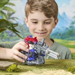 Hasbro HASG07485L0 Transformers Cyberworld Grimlock Bite and Battle, figura de 9 pulgadas, a partir de 6 años