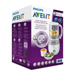 Philips Avent AVE8710103870876 Robot de cocina 4 en 1: cocina al vapor, mezcla, calienta y descongela.