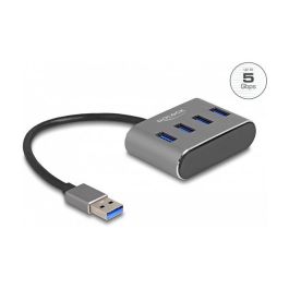 DeLOCK Hub USB 4 Puertos USB 3.2 Gen 1 Tipo-A, 5 Gbps, Negro, Metal, Cable 0.2m, Plug and Play, Compatible con Windows, macOS, ChromeOS Precio: 21.9736. SKU: B17BJR9ZZY