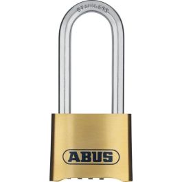 Candado combinado - ABUS - 180IB/50HB63 B/DFNLI - Cuerpo de latón forjado - Mango de acero inoxidable - Código numérico Precio: 49.50000011. SKU: B1BF3SN5NP