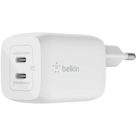 Belkin WCH013VFWH Cargador Interior con 2 Puertos USB Tipo C, Carga Rápida, Compatible con Portátil, Smartphone y Tableta, Blanco Belkin WCH013VFWH Cargador Interior con 2 Puertos USB Tipo C, Carga Rápida, Compatible con Portátil, Smartphone y Tableta, Blanco Precio: 62.79000002. SKU: B12YV78X3E