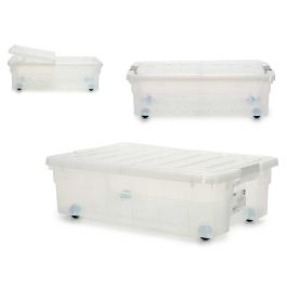 Bajo Cama 30L con Ruedas y Tapa Abatible - Arte Regal 40x18x59 cm (14 Unidades) Precio: 126.50000055. SKU: S3603391