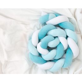 KioKids Trenza Protectora Acolchada para Cuna y Cama Bebé | Chichonera Infantil Anti-golpes | Color Azul 1,50 M | Desde 0 Meses Precio: 22.99. SKU: B1FEQTQ6G7