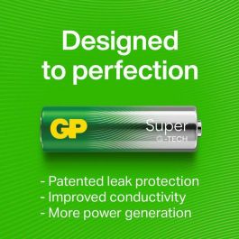 GP GP Super Alkaline AA-battery, 15A/LR6, 4-pack GP GP Super Alkaline AA-battery, 15A/LR6, 4-pack