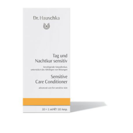 DR. HAUSCHKA Cura Cutánea Sensitiv 10 Ampollas - Tratamiento intensivo para reducir rojeces en pieles sensibles