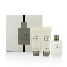 Armani Acqua Di Gio Set Eau de Toilette 50 mL Vapo + Loción Corporal 75 mL + Gel de Ducha 75 mL