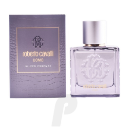 Perfume Hombre Uomo Silver Essence Roberto Cavalli EDT (60 ml) (60 ml)
