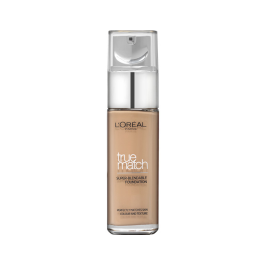 L'Oreal Paris, True Match Super-Blendable, Cobertura media natural, Base líquida, 4N, Beige, SPF 17, 30 ml