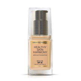 Max Factor Healthy Skin Harmony Miracle Foundation 55 Beige Base de Maquillaje 30 mL