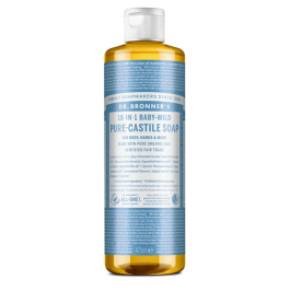 DR. BRONNER´S Jabón Líquido Neutro para Bebé Piel Sensible 475ml - Ecológico y Vegano con Aceite de Coco y Oliva Precio: 16.99109588. SKU: B1ACXHCWAR