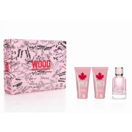 Dsquared Wood eau de toilette 50 ml + gel de baño 50 ml + locion corporal perfumada 50 ml Precio: 43.49999973. SKU: B16M9FNJQW