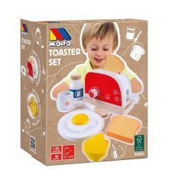 Molto Tostadora de Madera con 9 Accesorios, Juego de Cocina para Niños, 26.50x20x12 cm Precio: 18.392. SKU: S2422570