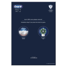 Oral-B Cepillos de Dientes Eléctricos Pack 2 Rosa y Negro con 2 Cabezales - ORA8001090915191
