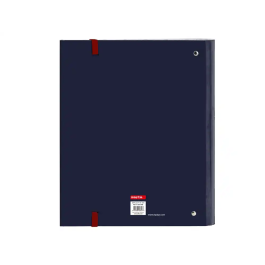 Carpeta de anillas El Pulpo Azul marino 27 x 32 x 3.5 cm