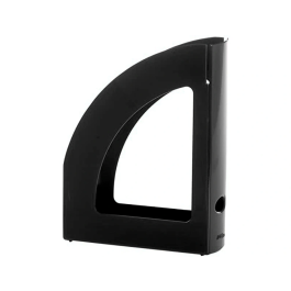 Archivo 2000 Revistero Cajetín de Archivo Antimicrobiano Sanitized Poliestireno Lomo 80 mm Negro 250x80x320 mm