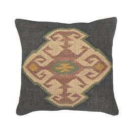 DKD Home Decor Cojin Boho Kilim 45 x 45 cm (2 Unidades) Lana, Yute, Poliester Precio: 34.89000031. SKU: B1528XTP9B