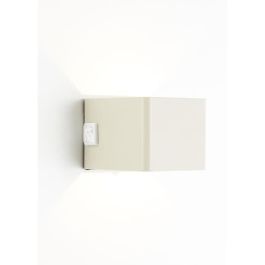 Brilliant Aplique Magnético Exterior ISEO G8012609 Recargable Crema LED Sensor 4W 300lm 3000K USB