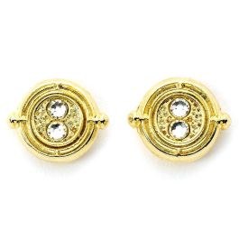 THE CARAT SHOP Pendientes Time Turner Gold Harry Potter chapados en oro