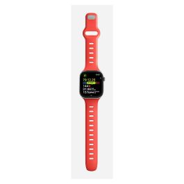 Nomad Tempo Band - Pulsera para Apple Watch 41mm / 42mm - Caucho, Color Coral Crush, Ajustable, Resistente al Agua
