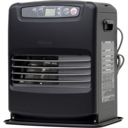 Estufa de gasóleo electrónica - QLIMA - 2500 W - Depósito de 5 L - Programable - Negra