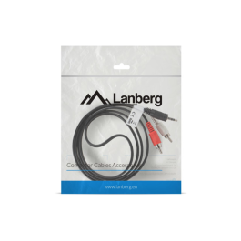 Lanberg Cable Audio Estereo Mini Jack 3.5 mm Macho a 2x RCA (Chinch) Macho 1.5m Negro Precio: 4.49999968. SKU: B1K6Z5HFRA