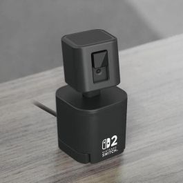 Hori 4961818039995 Cámara de Video USB Brazo Flexible y Cubierta de Lente para Nintendo Switch 2 Negra