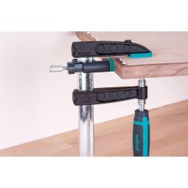 Wolfcraft Aplacacantos para Bordes 3037000 para Sargentos, Ancho 24 mm, 2 uds