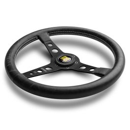 Momo MOMVPROHERIT35BR Volante Prototipo Heritage 350mm Piel Negro Tuning Clásico Tres Radios Antracita