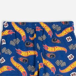Cerdá Pijama largo Hot Wheels 4 años single jersey azul