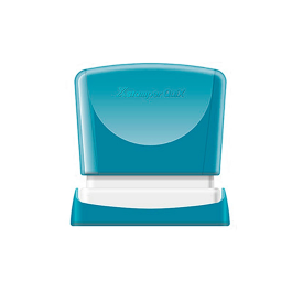 X'stamper Sello Quix Personalizable Color Negro, Medidas 11x40 mm, Q-10