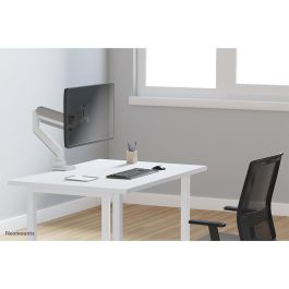 Neomounts Soporte de Mesa Full-Motion para Pantallas de 17-42 Pulgadas, Resorte de Gas, 15kg, DS70-450WH1, Blanco