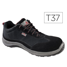 Deltaplus Zapatos de Seguridad Asti Piel Serraje Afelpado Malla Aireada Suela Composite Negro Talla 37 S1PS Precio: 59.50000034. SKU: B15XFZR3ZT