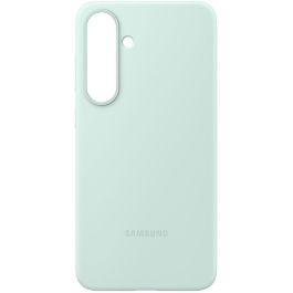 Samsung SAM1735374011537 Funda de silicona verde agua para Galaxy S25+