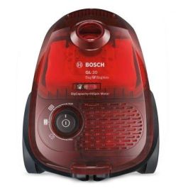 ASPIRADOR DE TRINEO CON/SIN BOLSA BOSCH GL-20 CHERRY RED - 600W - FILTRO HIGIÉNICO - DEPÓSITO 3.5L - REGULADOR ELECTRÓNICO POTENCIA - 3 RUEDAS