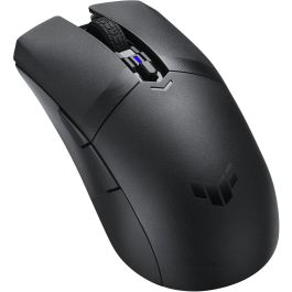 ASUS TUF Gaming M4 Wireless Ratón Gaming Óptico RF + Bluetooth 12000 DPI Negro para mano derecha