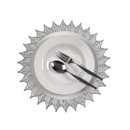 Salvamantel Plateado Versa (6 Unidades) Salvamantel Plateado Versa (6 Unidades)