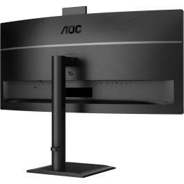 AOC CU34E4CV Monitor Curvo 34 Zoll WQHD 1440p 120 Hz USB-C Power Delivery 90W Negro