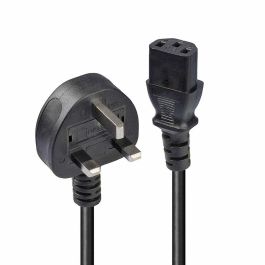 Lindy Cable Alimentación Enchufe UK 3 Pines a IEC C13, 2m, Fusible 5A, Negro H05-VVF 3G*0.75mm² Precio: 5.50000055. SKU: B15WMZ4PKZ