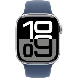 Apple Watch Series 10 GPS - 42 mm - Caja de aluminio plateada - Correa deportiva vaquera - S/M Apple Watch Series 10 GPS - 42 mm - Caja de aluminio plateada - Correa deportiva vaquera - S/M