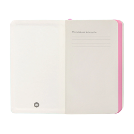 Antartik Cuaderno A6 Tapa Blanda Hojas Lisas Rosa y Turquesa 100 Hojas 80 gr FSC
