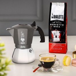 Bialetti Brikka Cafetera Italiana para Inducción y Todas las Cocinas, 4 Tazas