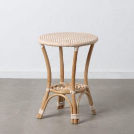 Mesa auxiliar 50 x 50 x 67 cm Natural Beige Ratán Precio: 177.50000015. SKU: S8802781
