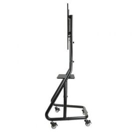 TooQ FS20200M-B - Soporte de Suelo TV/Monitor con Ruedas para Pantallas 60"-105", 100kg, Ajustable en Altura, Negro TooQ FS20200M-B - Soporte de Suelo TV/Monitor con Ruedas para Pantallas 60"-105", 100kg, Ajustable en Altura, Negro