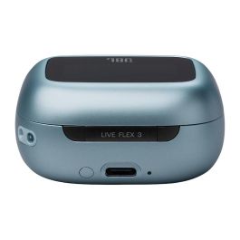 JBL Harman LIVE Flex 3 Auriculares True-Wireless Intrauditivos Bluetooth 5.2 con Cancelación de Ruido, Azul - Autonomía 24h, IP54