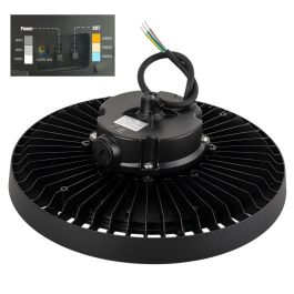 Campana LED 200W (120W-160W-200W) 180 Lm/W Driver Lifud 1-10V Chip Philips 90º CCT