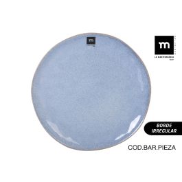 Plato Macarella Blue 26.5 cm - Inde (12 Unidades) Plato Macarella Blue 26.5 cm - Inde (12 Unidades)