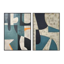 Cuadro Urban DKD Home Decor Verde Negro 3.5 x 123 x 83 cm (2 Unidades) Cuadro Urban DKD Home Decor Verde Negro 3.5 x 123 x 83 cm (2 Unidades)