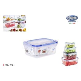 Fiambrera hermética rectangular 400 ml - Dem (12 Unidades) Precio: 14.49999991. SKU: B1BSSFQ7A8