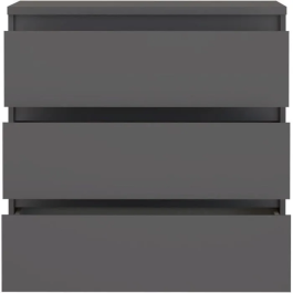 CHELSEA CHELSEA K23U27S Cómoda 3 cajones Antracita 77,2 x 42,2 x 79,9 cm